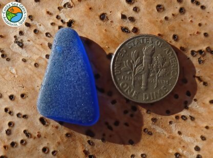 blue sea glass