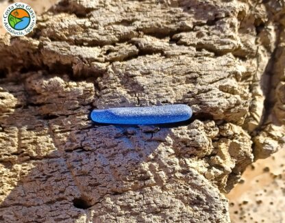 Blue sea glass