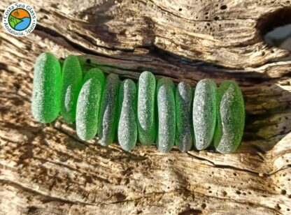 10 gorgeous green Spanish sea glass pieces - Image 2