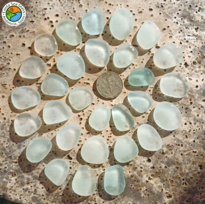 27 seafoam Spanish sea glass pieces - Image 5