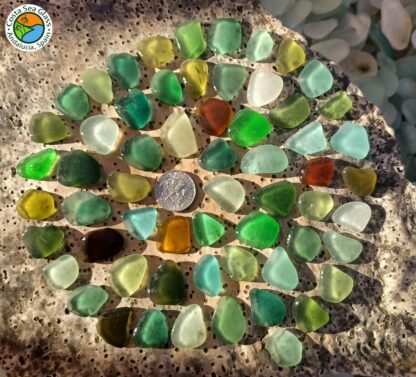 60 colourful Spanish sea glass pieces - Image 3